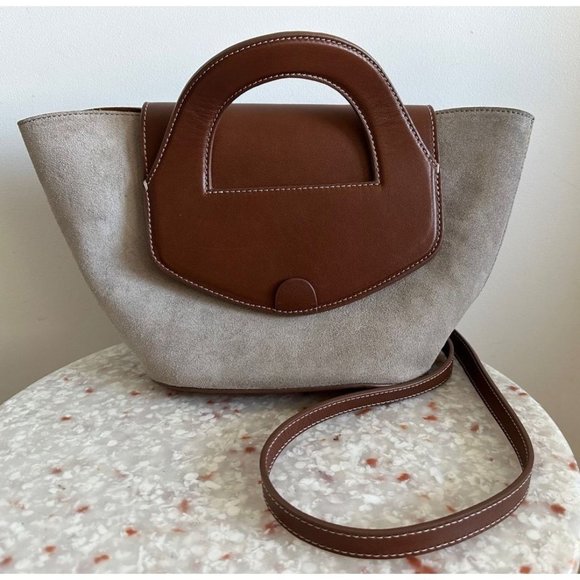 Hereu Handbags - Hereu - Alqueria Suede Tote Bag
